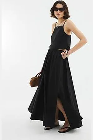 River Island Poplin Maxi Skirt