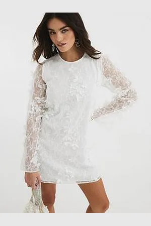 River Island 3D Floral Applique Shift Dress