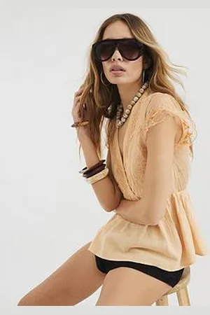 River Island Floral Embellished Top