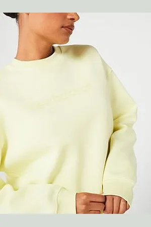New Balance Womens Hyper Density Triple Knit Spacer Crew - Lime