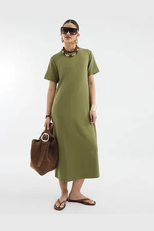 River Island Short Sleeve Clean Maxi Dress