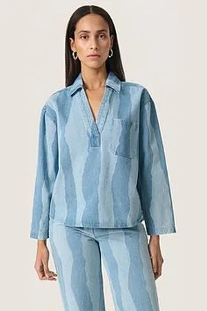 Soaked in Luxury Maisa Blouse Long Sleeve