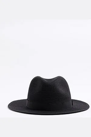 River Island Straw Fedora Hat