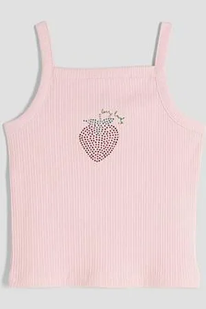 River Island Older Girl Strawberry Tank Top