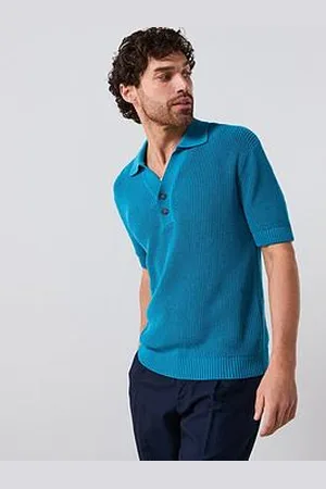 MANGO Amari Smart Short Sleev Knitted Polo Shirt