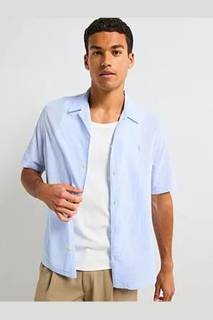 AllSaints All Saints Valmer Short Sleeve Left Chest Ramskill Casual Shirt