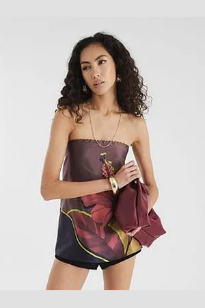 River Island Placement Print Tunic Top