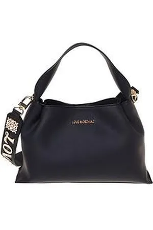 Moschino Sparkle Logo Strap Small Tote