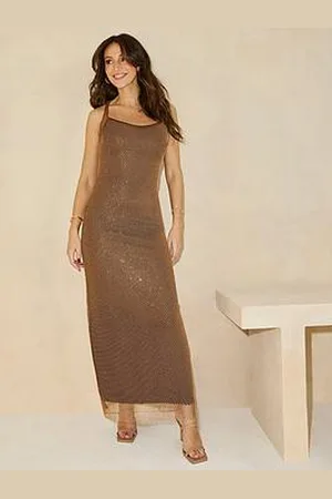 Michelle Keegan Diamante Embellished Vest Dress
