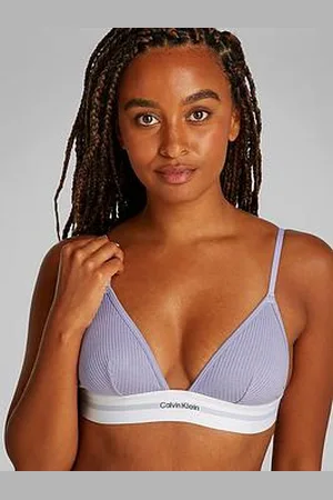 Calvin Klein Modal Rib Unlined Triangle Bralette