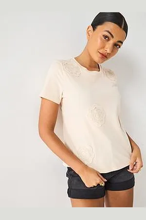 Very Crochet Flower T-Shirt