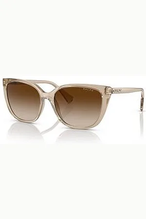 Ralph Lauren Cat Eye Sunglasses - Shiny Transparent