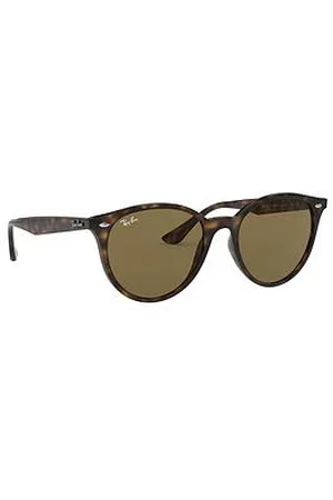Ray-Ban Round Frame Sunglasses - Brown