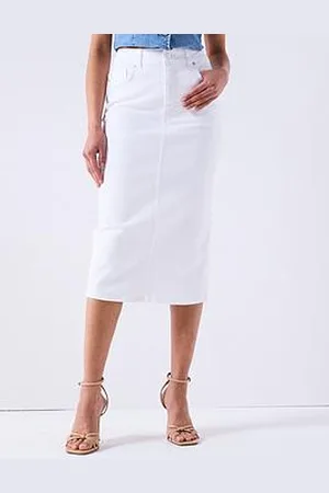 Very Denim Midi Skirt