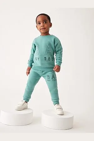 Ted Baker Baker By Toddler Boys Letter Sweat Jog Set