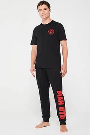 Manchester United Mens Fc Short Sleeve Pj Set