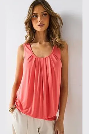 Everyday Basic Bubble Hem Vest Top