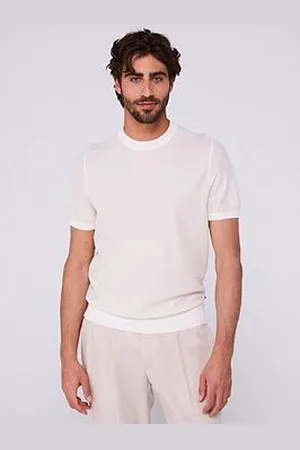 HUGO BOSS H-Jianfranco Regular Fit Pique Short Sleeve Knitted Jumper