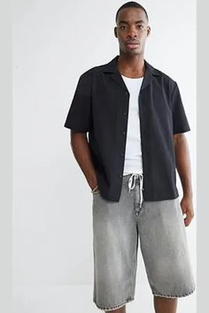River Island Seersucker Pocket Short Sleeve Shirt