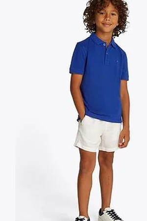 Tommy Hilfiger Boys Short Sleeve Flag Polo Shirt