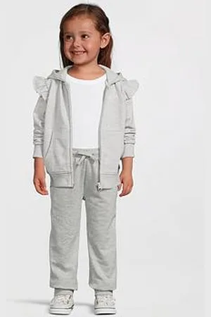 Everyday Basic Girls Solid Single Jogger