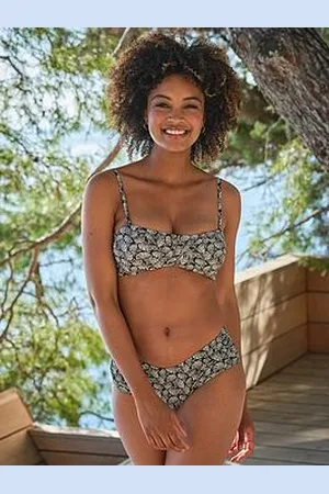 Fat Face Ness Mono Shell Bikini Top