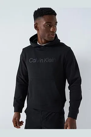 Calvin Klein Ck Chest Logo Poly Overhead Hoodie
