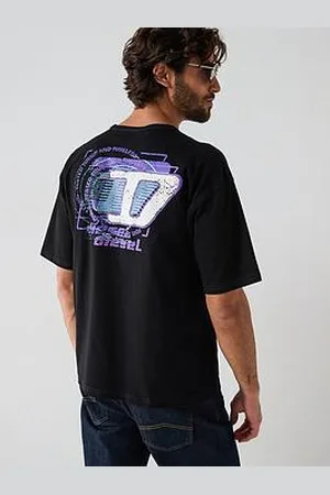 Diesel T-Boxt-R16 Backhit Graphic T-Shirt