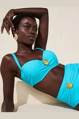 Very Trim Detail Padded Bikini Top