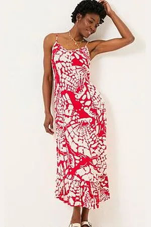 Fat Face Mae Shell Print Dress