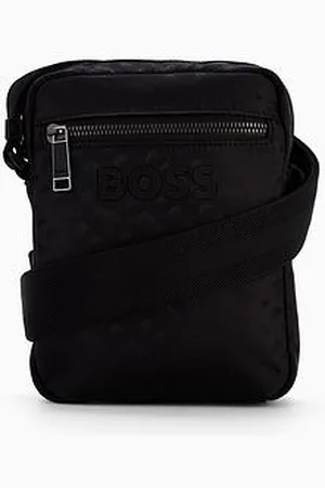 HUGO BOSS Catch 30 Monogram Messenger Bag
