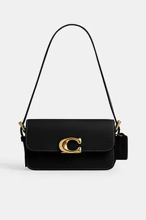 Coach Refined Calf Leather Zoe Shoulder Bag