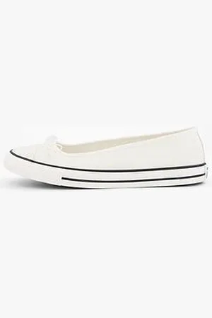 Converse Womens Chuck Taylor All Star Dainty Ballerina Canvas Slip-Ons