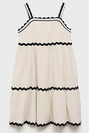 MANGO Girls Emilia Woven Dress