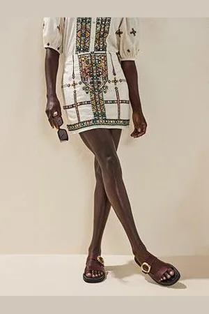 Very Embelished Panel Short Co-Ord