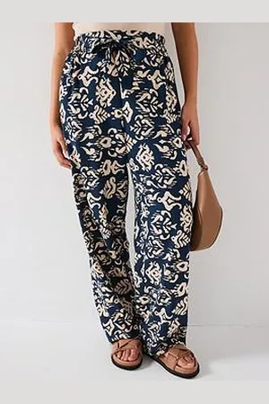 Very Aztec Wide Leg Trouser