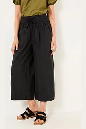 Fat Face Aubrey Wide Leg Crop Trouser