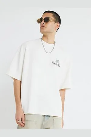 River Island Textured Casa Patch T-Shirt