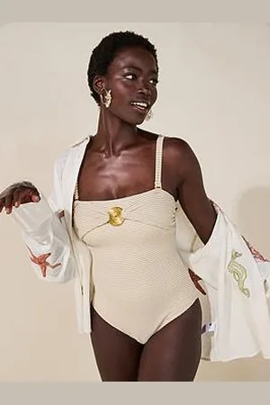 Very Trim Detail Swimsuit