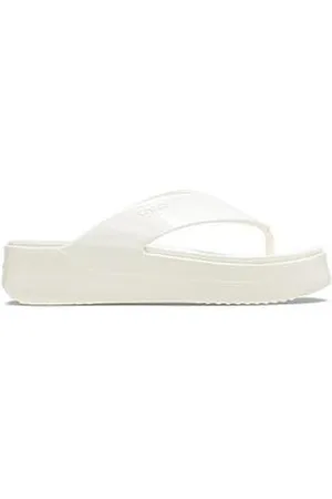 Crocs Getaway Platform Patent Flip Flops