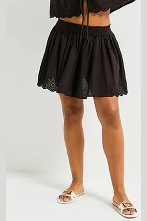 Very Broderie Co Ord Mini Skirt