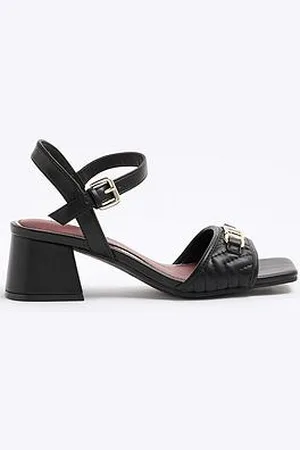 River Island Snaffle Block Heel Sandals