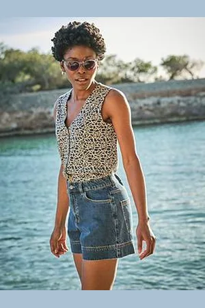 Fat Face Joni Shibori Waistcoat