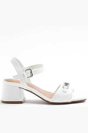 River Island Snaffle Block Heel Sandals