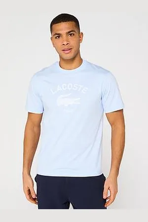 Lacoste Classic Fit Signature Print Jersey T-Shirt