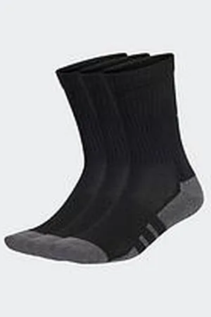 adidas Unisex Training Essential Crew Socks 3 Pack - Black