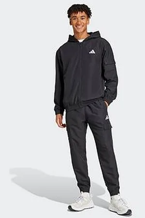 adidas Mens Sportswear Woven Cargo Tracksuit