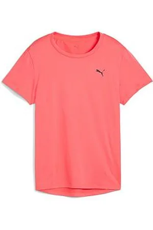 PUMA Womens Training Essential Crew T-Shirt - Pink