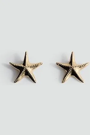 MANGO Starfish Earrings