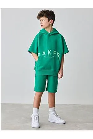 Ted Baker Boys 2 Piece Hoody And Short Set